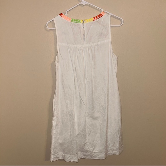 J Crew Factory Embroidered Floral Dress - Picture 7 of 8